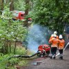 Kreisfeuerwehrbereitschaft übt im Landkreis Harburg